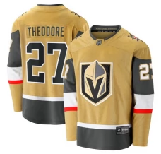 Miesten Vegas Golden Knights Shea Theodore 27 Pelipaita Kulta Breakaway Koti