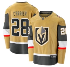 Miesten Vegas Golden Knights William Carrier 28 Pelipaita Kulta Breakaway Koti
