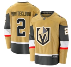 Miesten Vegas Golden Knights Zach Whiteclou 2 Pelipaita Kulta Breakaway Koti