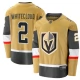 Miesten Vegas Golden Knights Zach Whiteclou 2 Pelipaita Kulta Breakaway Koti