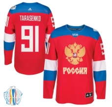 Miesten Venäjä Vladimir Tarasenko 91 Pelipaita 2016 World Cup of Hockey Punainen Authentic