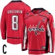 Miesten Washington Capitals Alexander Ovechkin 8 Pelipaita Captain Patch Punainen Breakaway Koti