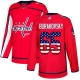 Miesten Washington Capitals Andre Burakovsky 65 Pelipaita USA Flag Fashion Punainen Authentic
