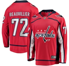 Miesten Washington Capitals Anthony Beauvillier 72 Pelipaita Punainen Breakaway Koti