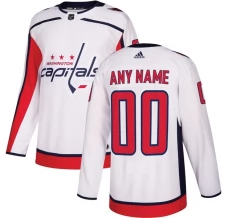 Miesten Washington Capitals Blank Pelipaita 2018-19 Valkoinen Authentic