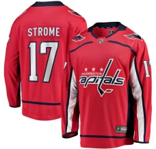 Miesten Washington Capitals Dylan Strome 17 Pelipaita Punainen Breakaway Koti