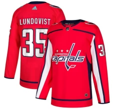 Miesten Washington Capitals Henrik Lundqvist 35 Pelipaita Punainen Authentic