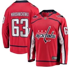 Miesten Washington Capitals Ivan Miroshnichenko 63 Pelipaita Punainen Premier Breakaway Koti