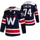 Miesten Washington Capitals John Carlson 74 Pelipaita 2020-21 Navy Authentic