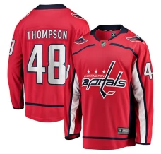 Miesten Washington Capitals Logan Thompson 48 Pelipaita Punainen Premier Breakaway Koti