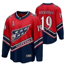 Miesten Washington Capitals Nicklas Backstrom 19 Pelipaita 2020-21 Reverse Retro Punainen Authentic