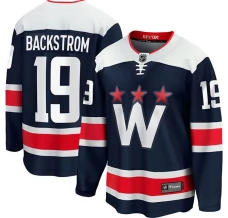 Miesten Washington Capitals Nicklas Backstrom 19 Pelipaita Navy Premier Breakaway Vaihtoehtoinen