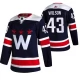 Miesten Washington Capitals Tom Wilson 43 Pelipaita 2020-21 Navy Authentic
