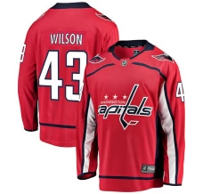 Miesten Washington Capitals Tom Wilson 43 Pelipaita Punainen Breakaway Koti