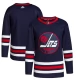 Miesten Winnipeg Jets Blank Pelipaita 2021-22 Primegreen Navy Authentic Vaihtoehtoinen