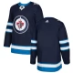 Miesten Winnipeg Jets Blank Pelipaita Navy Authentic