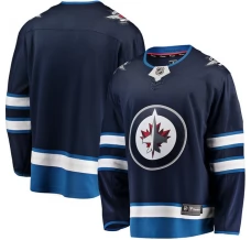 Miesten Winnipeg Jets Blank Pelipaita Navy Breakaway Koti