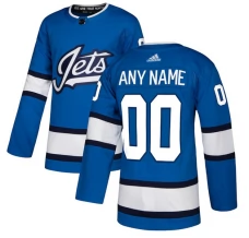 Miesten Winnipeg Jets Custom Pelipaita 2018-19 Sininen Authentic