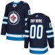 Miesten Winnipeg Jets Custom Pelipaita Navy Authentic