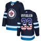 Miesten Winnipeg Jets Dustin Byfuglien 33 Pelipaita USA Flag Fashion Navy Authentic