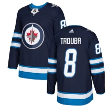 Miesten Winnipeg Jets Jacob Trouba 8 Pelipaita Navy Authentic