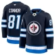 Miesten Winnipeg Jets Kyle Connor 81 Pelipaita Navy Premium Koti