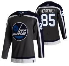 Miesten Winnipeg Jets Mathieu Perreault 85 Pelipaita 2020-21 Reverse Retro Musta Authentic