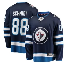 Miesten Winnipeg Jets Nate Schmidt 88 Pelipaita Navy Premier Breakaway Koti