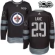 Miesten Winnipeg Jets Patrik Laine 29 Pelipaita 1917-2017 100th Anniversary Patch Musta Authentic