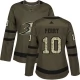 Naisten Anaheim Ducks Corey Perry 10 Pelipaita Camo Green Authentic
