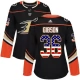 Naisten Anaheim Ducks John Gibson 36 Pelipaita USA Flag Fashion Musta Authentic