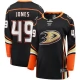 Naisten Anaheim Ducks Max Jones 49 Pelipaita Musta Breakaway Koti