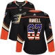 Naisten Anaheim Ducks Rickard Rakell 67 Pelipaita USA Flag Fashion Musta Authentic