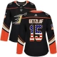 Naisten Anaheim Ducks Ryan Getzlaf 15 Pelipaita USA Flag Fashion Musta Authentic