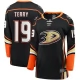 Naisten Anaheim Ducks Troy Terry 19 Pelipaita Musta Breakaway Koti