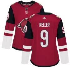 Naisten Arizona Coyotes Clayton Keller 9 Pelipaita Maroon Authentic