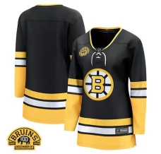 Naisten Boston Bruins Blank Pelipaita 100th Anniversary Patch Keltainen Premier Breakaway Vaihtoehtoinen