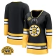Naisten Boston Bruins Blank Pelipaita 100th Anniversary Patch Keltainen Premier Breakaway Vaihtoehtoinen