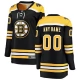 Naisten Boston Bruins Custom Pelipaita Musta Breakaway Koti