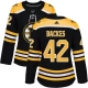 Naisten Boston Bruins David Backes 42 Pelipaita Musta Authentic
