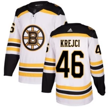 Naisten Boston Bruins David Krejci 46 Pelipaita Valkoinen Authentic