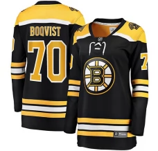 Naisten Boston Bruins Jesper Boqvist 70 Pelipaita Musta Breakaway Koti