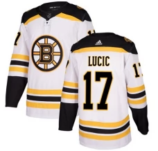 Naisten Boston Bruins Milan Lucic 17 Pelipaita Valkoinen Authentic