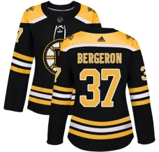 Naisten Boston Bruins Patrice Bergeron 37 Pelipaita Musta Authentic