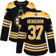 Naisten Boston Bruins Patrice Bergeron 37 Pelipaita Musta Authentic