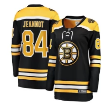 Naisten Boston Bruins Tanner Jeannot 84 Pelipaita Musta Breakaway Koti