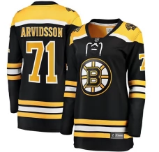 Naisten Boston Bruins Viktor Arvidsson 71 Pelipaita Musta Breakaway Koti