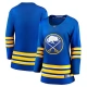 Naisten Buffalo Sabres Blank Pelipaita Royal Breakaway Koti