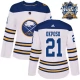 Naisten Buffalo Sabres Kyle Okposo 21 Pelipaita 2018 Winter Classic Patch Valkoinen Authentic