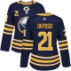Naisten Buffalo Sabres Kyle Okposo 21 Pelipaita Navy Authentic